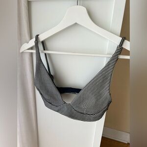 Stone Fox Swim Black and White bikini size XS